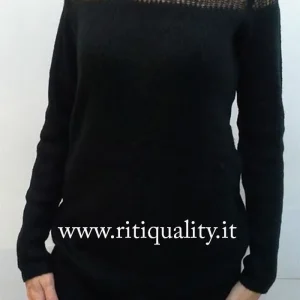 Blend Maxi pullover girocollo traforato donna 8806-10