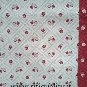 Copritavolo con roselline X8 140×220 cm