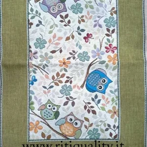 Striscia 40×110 cm art.Civetta verde
