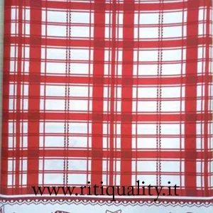 Tovaglia natalizia X6 art.Semprebella quadri