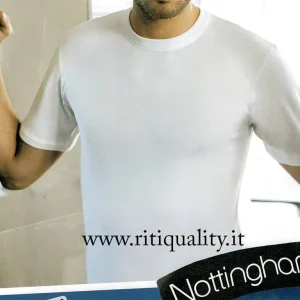 Nottingham Maglia Uomo manica corta in caldo cotone art.Rock