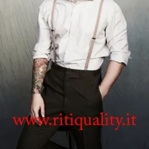 Bretelle Uomo strette elasticizzate