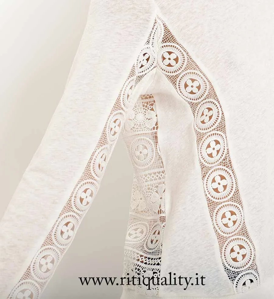 Pepe Jeans Maglia donna con macramè sul retro PL502613 DIANA - immagine 5