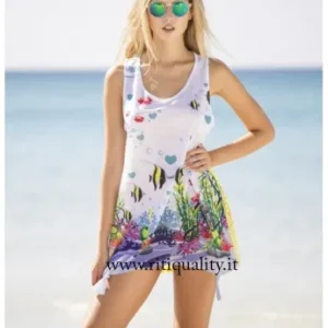 2BEkini Maxi Canotta Love sea