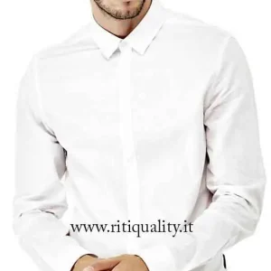 Guess Uomo Camicia con microfantasia M73H52W8TX0