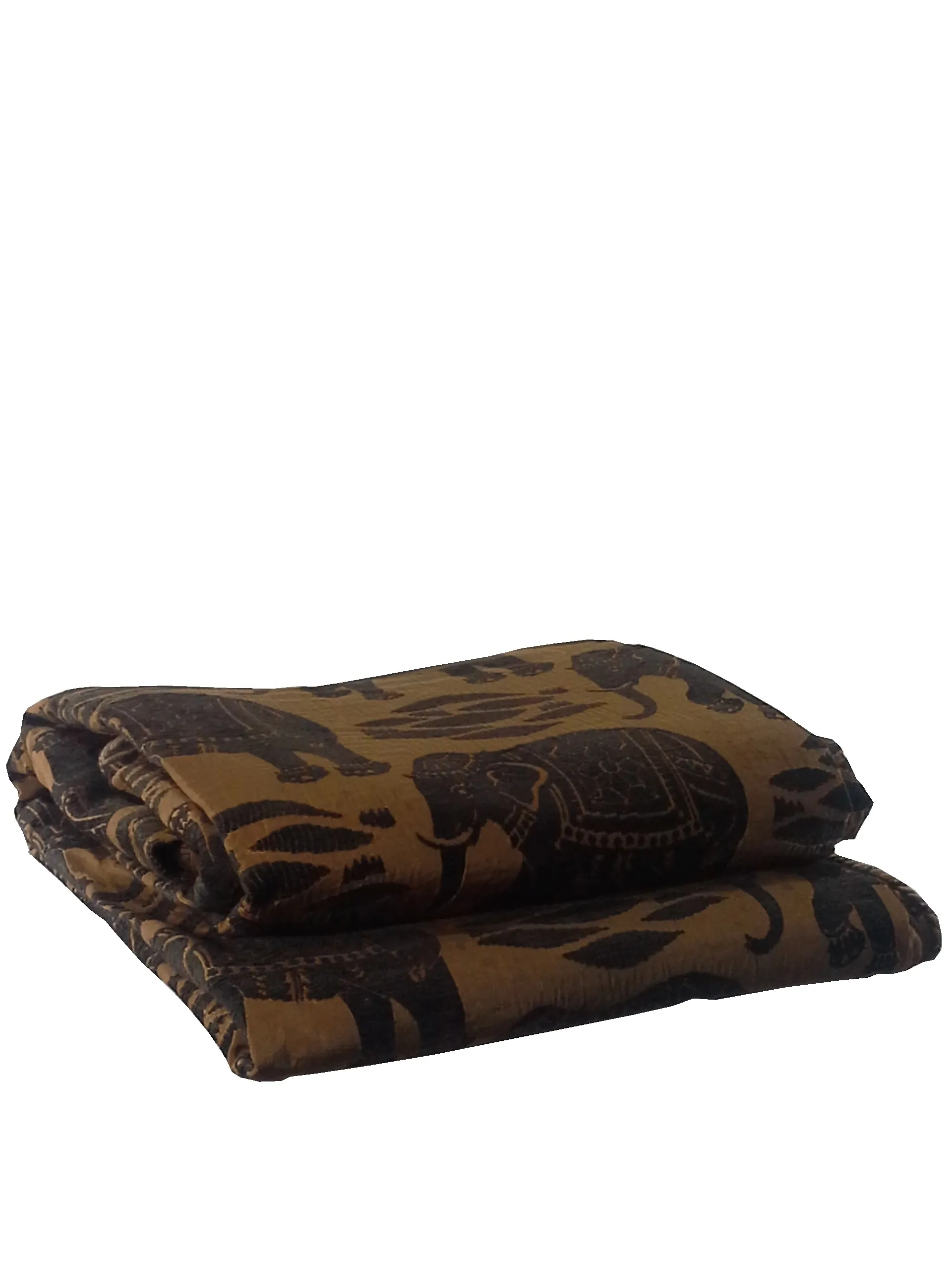 Isadora Copriletto Maraja Elefanti Bronzo - immagine 3