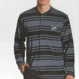 Pigiama Uomo in Micro Pile Alpina