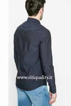 Guess Uomo Camicia con microfantasia M73H52W8TX0 - immagine 6