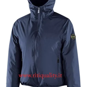 Effek Giubbotto donna double face blu notte IFKW8010N
