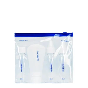 Samsonite Set 4 Porta Liquidi Trasparente