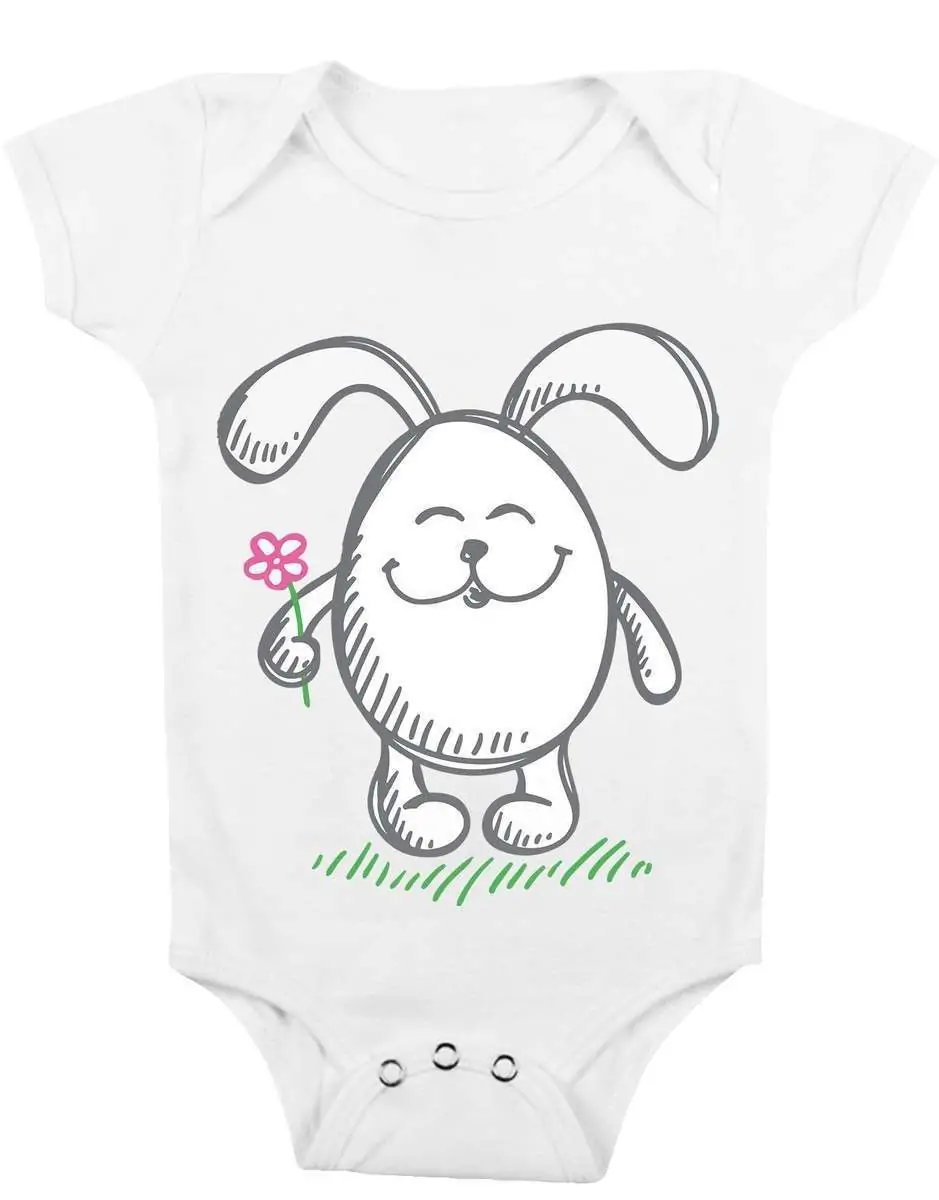 body da neonato body pasqua “Coniglietto pasquale” bimbi,