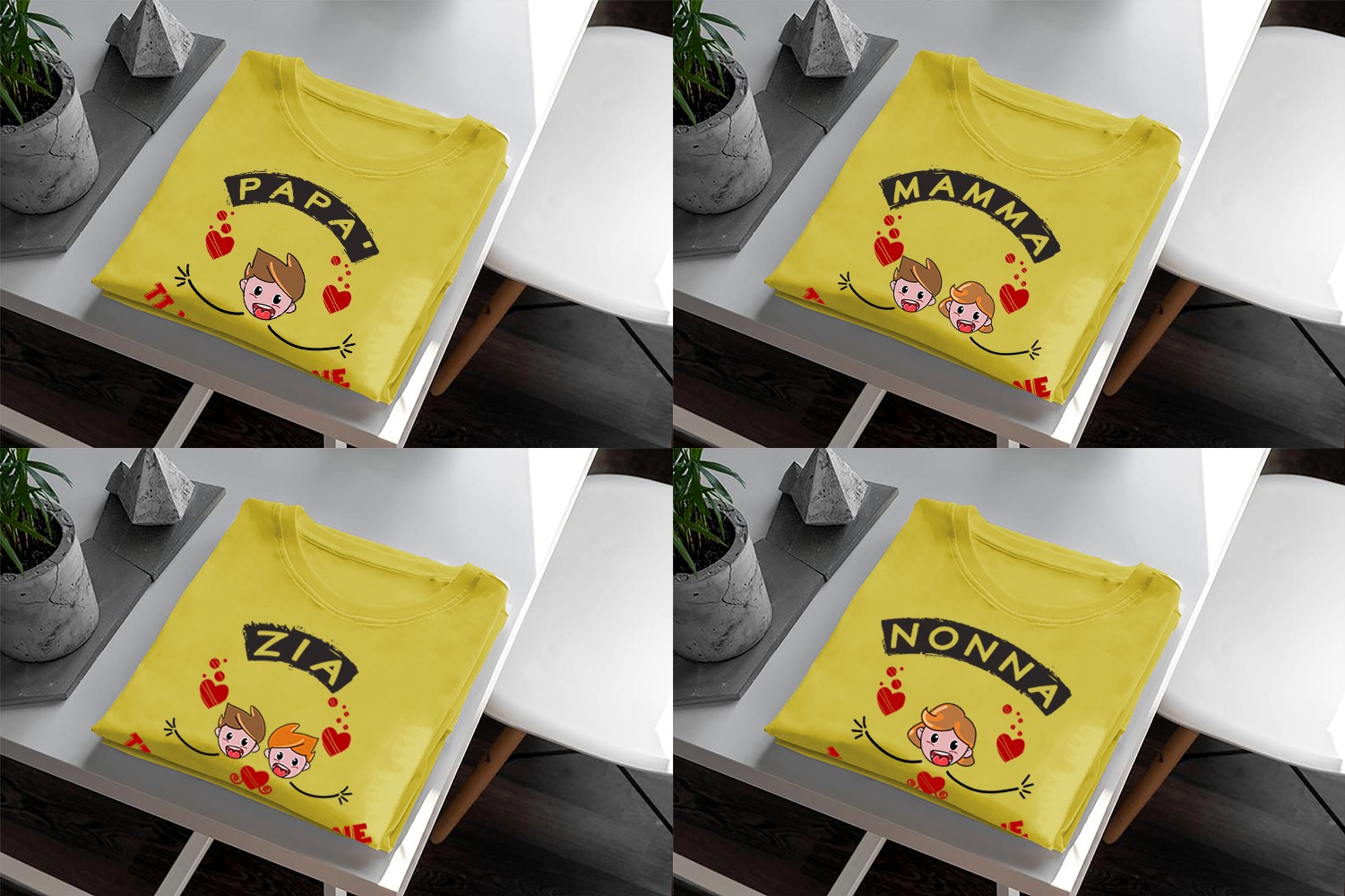 Maglietta Nonna – Maschietto e Femminuccia Nonna Ti Vogliamo Bene Tanto Così – Regalo Nonna da Nipoti – Festa dei Nonni – Festa della Nonna – Idea Regalo Nonna Originale - immagine 5